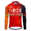 Homme Maillot vélo Manches Longues Ineos Grenadier 2024
